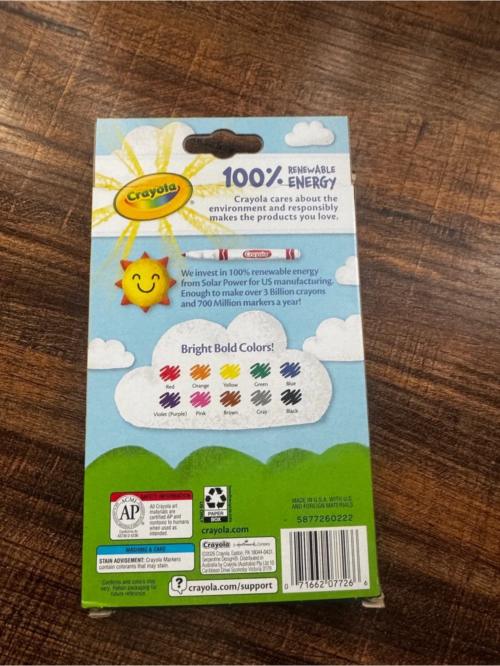 Crayola crayon pack